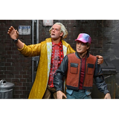 Back to the Future 2 Action Figure Ultimate Doc Brown (2015) 18 cm