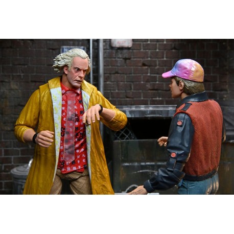 Back to the Future 2 Action Figure Ultimate Doc Brown (2015) 18 cm