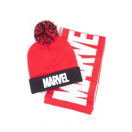 Marvel - Marvel (Zestaw czapka + szalik)