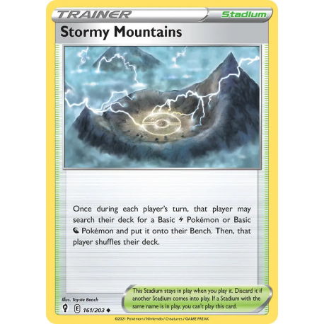 Stormy Mountains (EVS161/203)  [NM/RH]