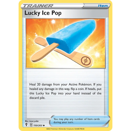 Lucky Ice Pop (EVS150/203) [NM/RH]