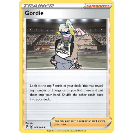 Gordie (EVS149/203) [NM/RH]