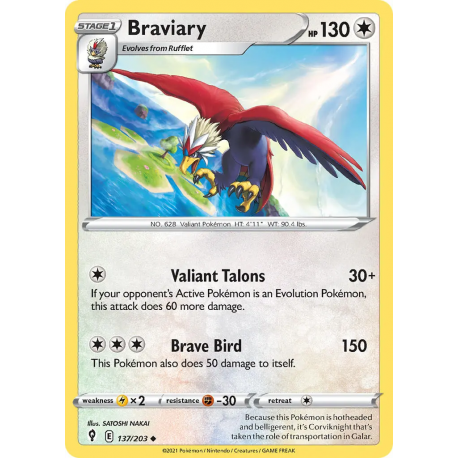 Braviary (EVS137/203) [NM]