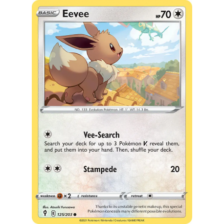 Eevee (EVS125/203) [NM/RH]