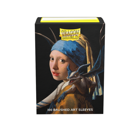 Dragon Shield - Brushed Art Sleeves - Girl with a Pearl Earring (100szt.)