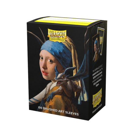 Dragon Shield - Brushed Art Sleeves - Girl with a Pearl Earring (100szt.)