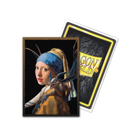 Dragon Shield - Brushed Art Sleeves - Girl with a Pearl Earring (100szt.)