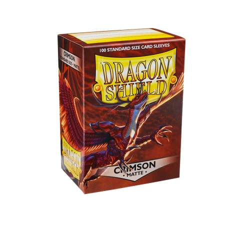 Dragon Shield - Standard Sleeves - Matte Crimson (100szt.)