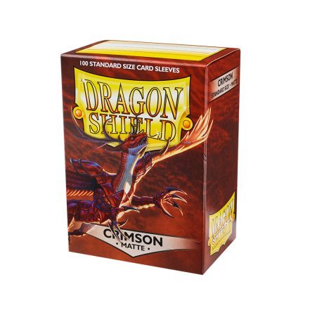 Dragon Shield - Standard Sleeves - Matte Crimson (100szt.)