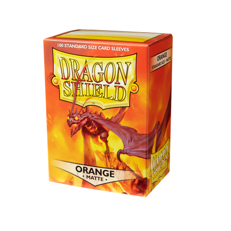 Dragon Shield - Matte Sleeves - Matte Orange (100szt.)