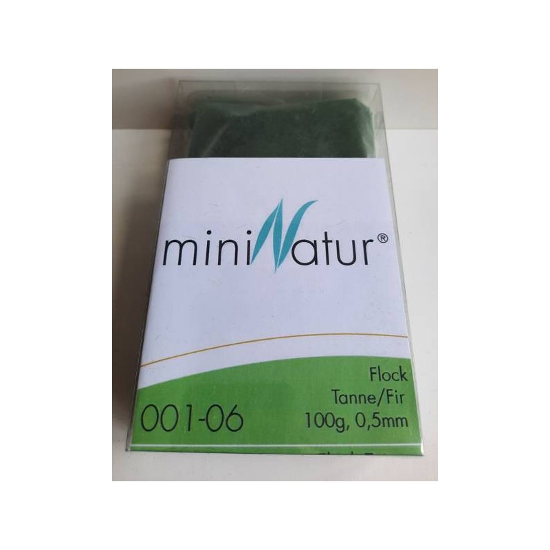 MiniNatur - Trawa elektrostatyczna - jodłowa ciemna zieleń - 0,5mm