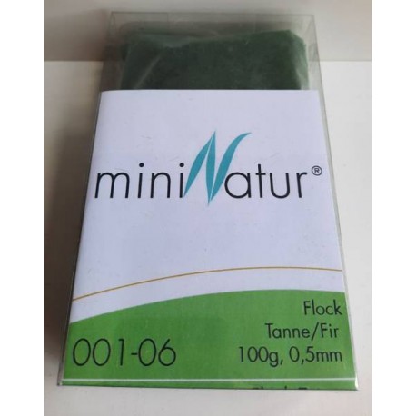 MiniNatur - Trawa elektrostatyczna - jodłowa ciemna zieleń - 0,5mm