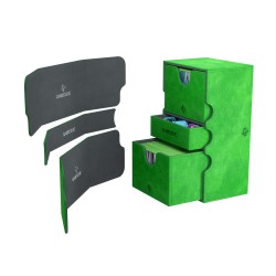 Gamegenic: Deckbox Stronghold 200+ Convertible - Zielony
