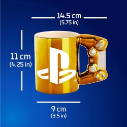 Kubek - PlayStation 4 złoty