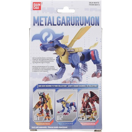 Shodo World Fun Action Fig Digimon Metalgarurumon