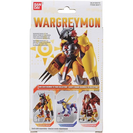 Shodo World Fun Action Fig Digimon Wargreymon