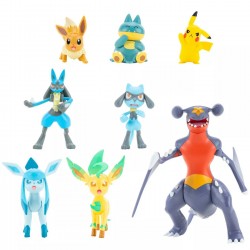 Pokemon Battle Mini Figures 8-Pack Sinnoh
