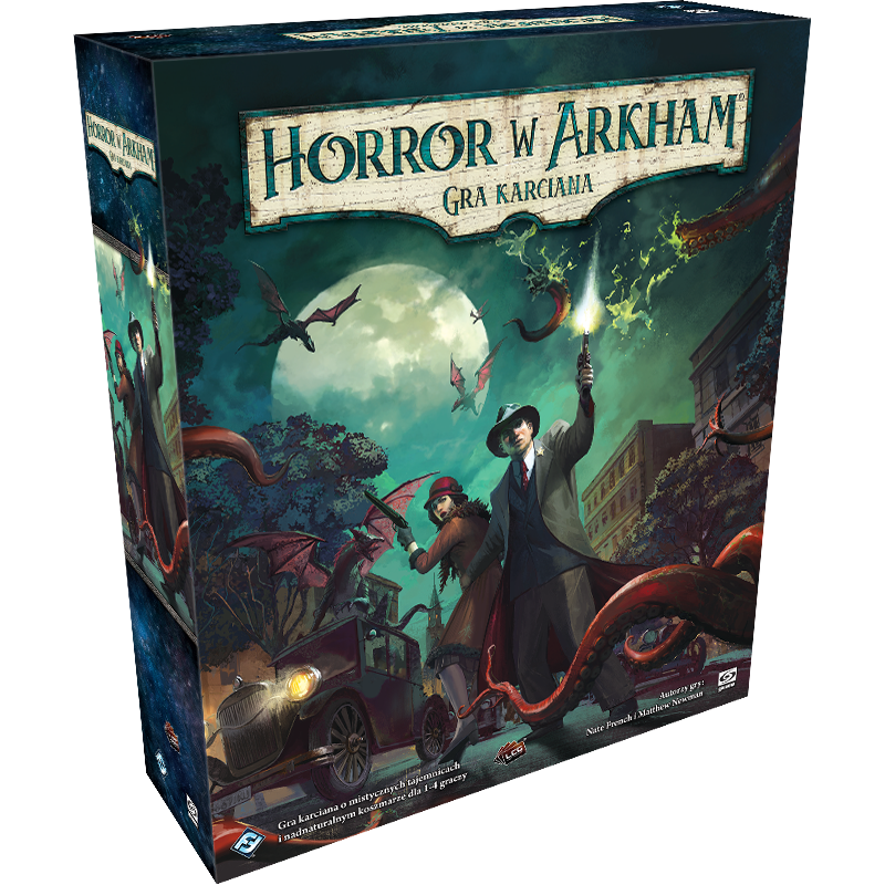 Horror w Arkham LCG zestaw podstawowy dla 1-4 graczy