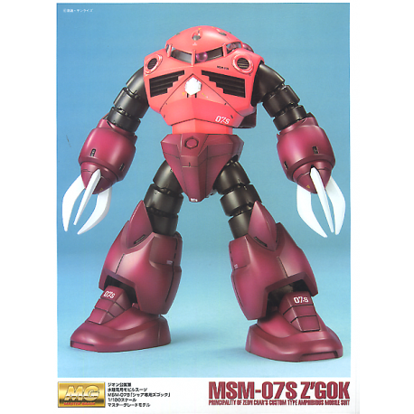 MG 1/100 MSM-07S Z'Gok (Char's Custom)