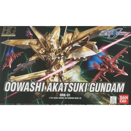 HG 1/144 OOWashi Akatsuki Gundam