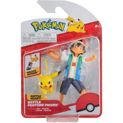 Pokemon Battle Mini Figures - Ash & Pikachu