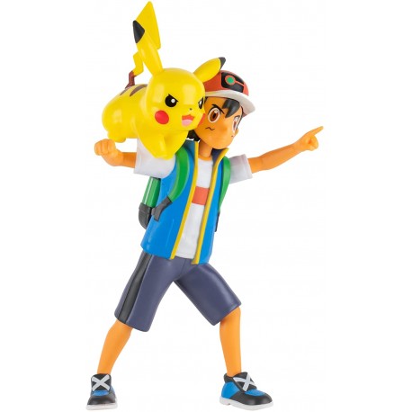 Pokemon Battle Mini Figures - Ash & Pikachu