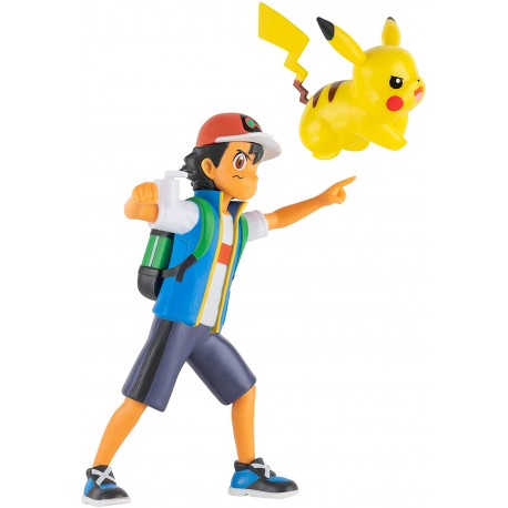 Pokemon Battle Mini Figures - Ash & Pikachu