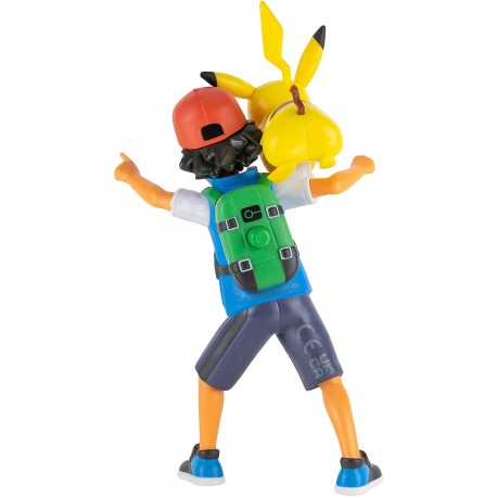 Pokemon Battle Mini Figures - Ash & Pikachu