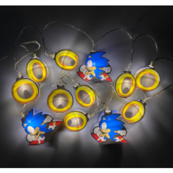 Lampki 2D - Sonic and Rings