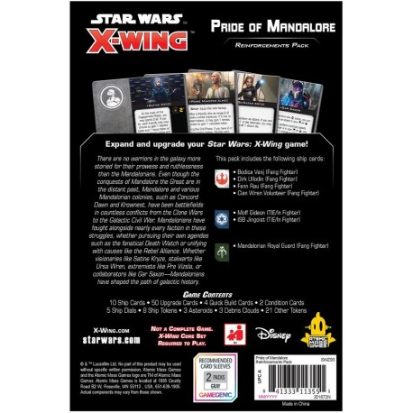 Star Wars: X-Wing 2nd - Pride of Mandalore Reinforcements Pack (przedsprzedaż)