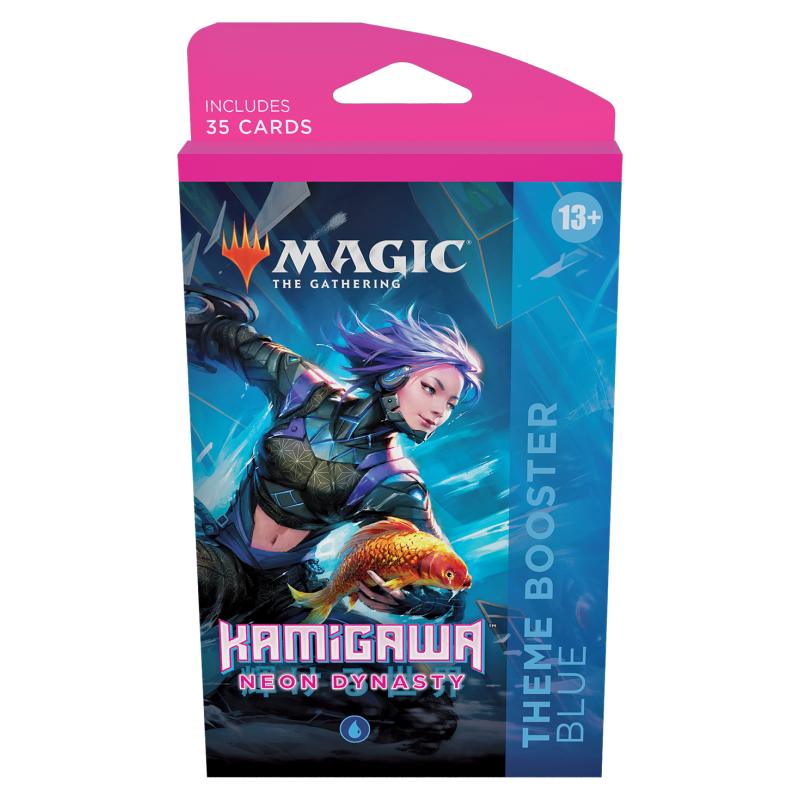 Magic The Gathering Kamigawa - Neon Dynasty Theme Booster Blue (przedsprzedaż)