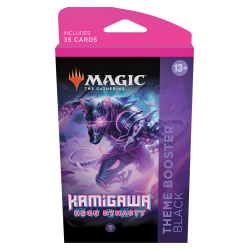 Magic The Gathering Kamigawa - Neon Dynasty Theme Booster Black (przedsprzedaż)