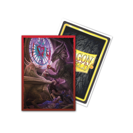 Dragon Shield - Brushed Art Sleeves - Valentine Dragon 2022 (100 szt)