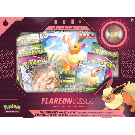 Pokemon TCG: Flareon VMAX Premium Collection