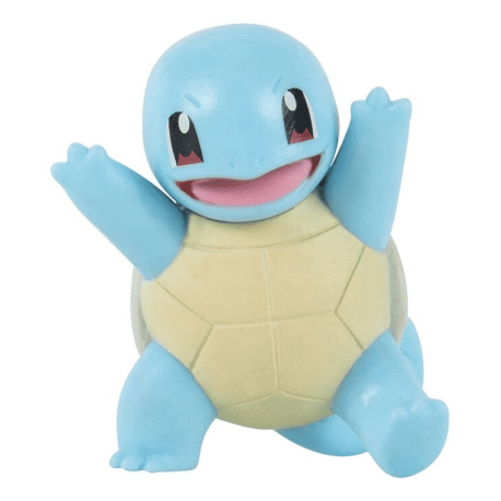 Pokemon Battle Mini Figures - Squirtle & Machop & Boltund