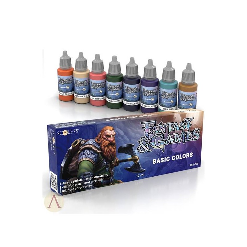 Scale75 - Fantasy & Games Basic Colors (Zestaw farb)