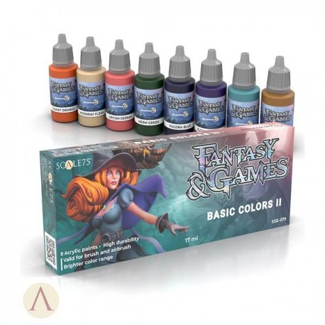 Scale75 - Fantasy & Games Basic Colors II (Zestaw farb)