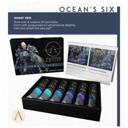 Scale75 - Ocean's Six (Zestaw farb)