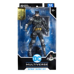 Figurka DC Multiverse Batman Hazmat Suit Gold Label Light Up Symbol 18 cm