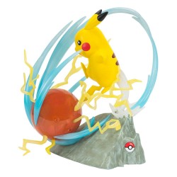 Pokemon 25th Anniversary Light-Up Deluxe Statue Pikachu 33 cm