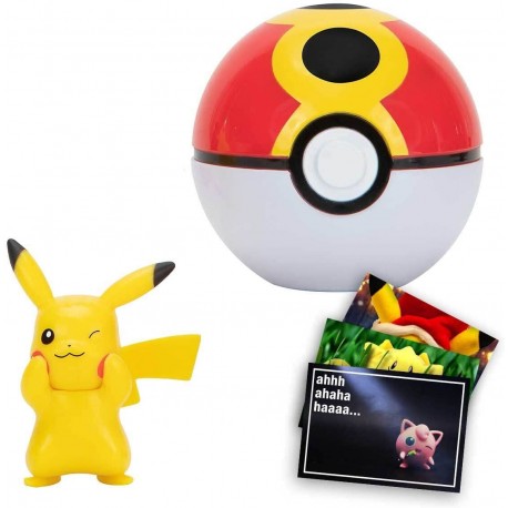 Pokemon Clip 'n' Go - Pikachu + Repeat Ball