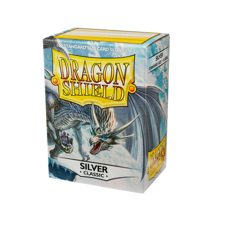 Dragon Shield - Standard Sleeves - Silver (100szt.)