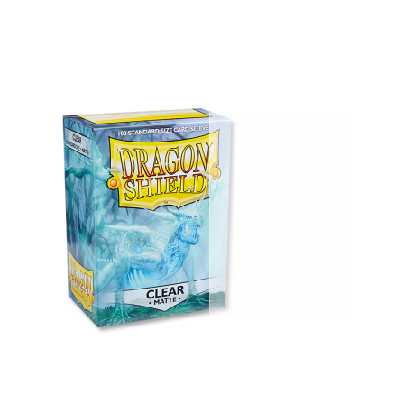 Dragon Shield - Standard Sleeves - Matte Clear (100szt.)