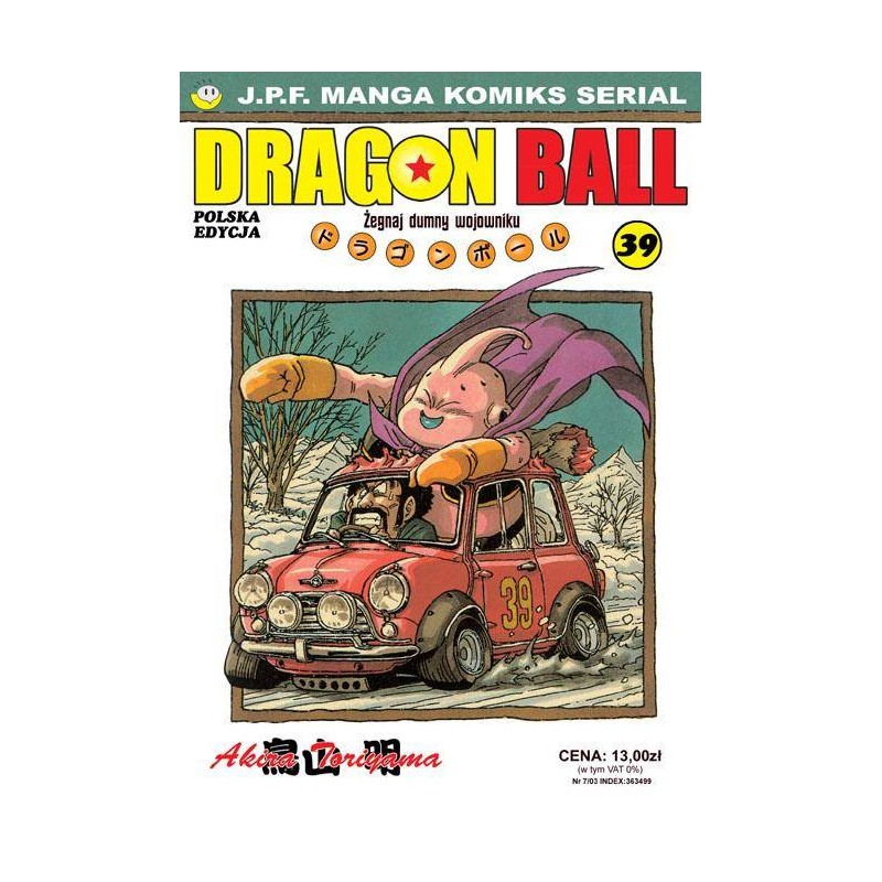 Dragon Ball tom 39