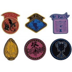 Harry Potter Limited Edition Set of 6 Triwizard Tournament Pin Badges