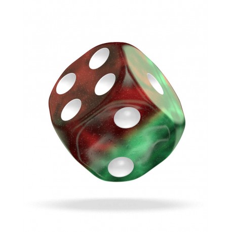 Oakie Doakie Dice D6 Dice 16 mm Gemidice - Bloody Jungle (12)