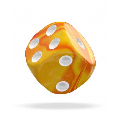 Oakie Doakie Dice D6 Dice 12 mm Gemidice - Sunstone (36)