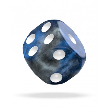 Oakie Doakie Dice D6 Dice 12 mm Gemidice - Liquid Steel (36)