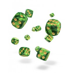 Oakie Doakie Dice D6 Dice 12 mm Gemidice - Jungle (36)