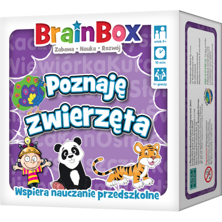 BrainBox - Poznaję zwierzęta (przedsprzedaż)